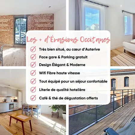 Apartman Evasions-derobade, Centre-ville, Gare Auterive